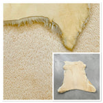 Curly Sheepskin Cream : 10 x Piece Shearling Bundle With Suede Reverse (Ref-gh.eol) Bundle 583