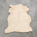 UK Sheepskin Cream :14mm Curly Wool 5x Piece Bundle with Suede Reverse (Ref-gh.eol) Bundle 584