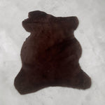 Merino Dark-Wine : 10mm Ironed Wool 4x Piece Bundle with Nappalan Reverse (Ref-gh.eol) Bundle 587
