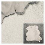Merino Cream : 10mm Ironed Wool 4x Piece Bundle with Nappalan Reverse (Ref-gh.eol) Bundle 588