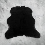 UK Sheepskin Black :14mm Curly Wool 6x Piece Bundle with Lightly sprayed Nappalan Reverse (Ref-gh.eol) Bundle 591