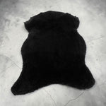 UK Sheepskin Black :14mm Curly Wool 6x Piece Bundle with Nappalan Reverse (Ref-gh.eol) Bundle 595