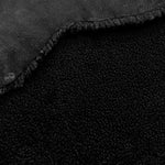 UK Sheepskin Black :14mm Curly Wool 11x Piece Bundle with Nappalan Reverse (Ref-gh.eol) Bundle 597