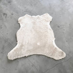 UK Sheepskin cream :14mm Curly Wool 10x Piece Bundle with Suede Reverse (Ref-gh.eol) Bundle 598