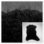 Tightly Curled Merino Black : 6x Piece Sheepskin Bundle with Nappalan Reverse (Ref-gh.eol) Bundle 602