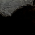 Merino Black : 12mm Ironed Wool 8x Piece Bundle with Suede Reverse (Ref-gh.eol) Bundle 604