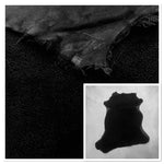 UK Sheepskin Black :14mm Curly Wool 9x Piece Bundle with Suede Reverse (Ref-gh.eol) Bundle 605