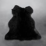 Black Merino : 10mm 5x Piece Ironed Wool Sheepskin With Suede Reverse (Ref-gh.eol) Bundle 609