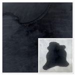 Steel Grey Sheepskin : 3x Piece Ironed Shearling Bundle With Suede Reverse (Ref-gh.eol) Bundle 612