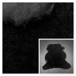 Australian Merino Black : 5x Piece Curly Sheepskin Bundle with Suede Reverse (Ref-gh.eol) Bundle 614