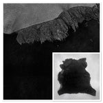Merino Black : 10mm Straight Wool 6x Piece Sheepskin Bundle with Nappalan Reverse (Ref-gh.eol) Bundle 616