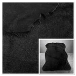 Black Merino : 10mm 6x Piece Ironed Wool Sheepskin With Suede Reverse (Ref-gh.eol) Bundle 620