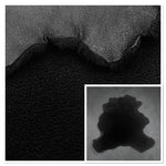 Curly Merino Black : 12mm 7x Piece Sheepskin Bundle with Suede Reverse (Ref-gh.eol) Bundle 622