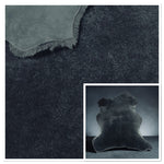 Australian Merino Steel-Grey : 5x Piece Curly Sheepskin Bundle with Suede Reverse (Ref-gh.eol) Bundle 629
