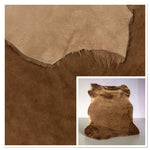 Brown Merino A/B Grade : 10mm 10x Piece Ironed Wool Sheepskin With Suede Reverse (Ref-gh.eol) Bundle 632