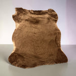 Brown Merino A/B Grade : 10mm 10x Piece Ironed Wool Sheepskin With Suede Reverse (Ref-gh.eol) Bundle 632