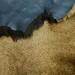UK Sheepskin Ginger :14mm Curly Wool 4 Piece Bundle with Nappalan Reverse (Ref-gh.eol) Bundle 636