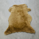 UK Sheepskin Ginger :14mm Curly Wool 4 Piece Bundle with Nappalan Reverse (Ref-gh.eol) Bundle 636