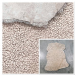 Stone Curly Sheepskin : 10x Piece Shearling Bundle With Suede Reverse (Ref-gh.eol) Bundle 638