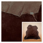 Merino Chestnut : 12mm Ironed Wool 9x Piece Bundle with Suede Reverse (Ref-gh.eol) Bundle 642