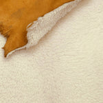 Cream Curly Sheepskin : 7x Piece Shearling Bundle With Suede Reverse x2 (Ref-gh.eol) Bundle 645