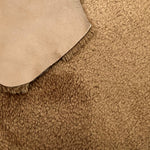 Merino Brown : 10mm Curly Wool 5x Piece Bundle with Nappalan Reverse (Ref-gh.eol) Bundle 648