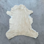 Merino Cream : 10mm Ironed Wool 5x Piece Bundle with Suede Reverse (Ref-gh.eol) Bundle 650