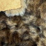 Wavy Tri-Colour Sheepskin : 9x Piece Shearling Bundle With Suede Reverse (Ref-gh.eol) Bundle 651