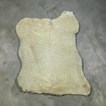 Small Merino Cream : B-Grade 10mm Curly Wool 7x Piece Sheepskin Bundle with Suede Reverse (Ref-gh.eol) Bundle 654