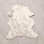 Wavy Soft-Pink Sheepskin : 4x Piece Shearling Bundle With Suede Reverse (Ref-gh.eol) Bundle 661