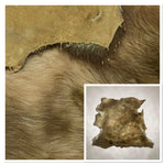 Large Toscana Patchy Golden Brown : 6x Piece Shearling Bundle With Suede Reverse (Ref-gh.eol) Bundle 662