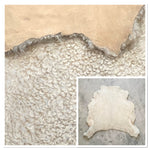 Large Sheepskin Stone : 5x Piece Curly Shearling Bundle With Suede Reverse (Ref-gh.eol) Bundle 665