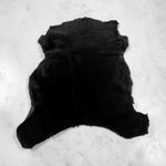 Large Ironed Black Sheepskin : 9x Piece Shearling Bundle With Suede Reverse (Ref-gh.eol) Bundle 668