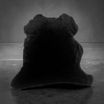 Merino Black : 12mm Ironed Wool 10x Piece Bundle with Suede Reverse (Ref-gh.eol) Bundle 660