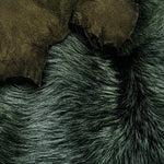 Toscana Army Green : 3x Piece Shearling Bundle With Suede Reverse (Ref-gh.eol) Bundle 672