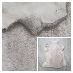 Curly Sheepskin Stone : 7x Piece Curly Shearling Bundle With Suede Reverse (Ref-gh.eol) Bundle 674