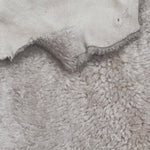 Curly Sheepskin Stone : 7x Piece Curly Shearling Bundle With Suede Reverse (Ref-gh.eol) Bundle 674