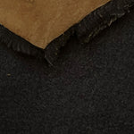 UK Sheepskin Black :14mm Curly Wool 7x Piece Bundle with Suede Reverse (Ref-gh.eol) Bundle 675