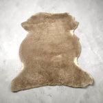 UK Sheepskin Biscuit B-Grade :14mm Curly Wool 6x Piece Bundle with Suede Reverse (Ref-gh.eol) Bundle 676