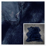 Toscana Navy-Blue : 4x Piece Shearling Bundle With Suede Reverse (Ref-gh.eol) Bundle 681