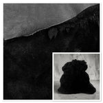 Merino Black : 10mm Ironed Wool 5x Piece Bundle with Nappalan Reverse (Ref-gh.eol) Bundle 685