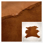 Small Cognac Sheepskin : 10mm Curly Wool 9x Piece Sheepskin Bundle with Nappalan Reverse (Ref-gh.eol) Bundle 689