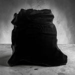 Merino Black : 12mm Ironed Wool 7x Piece Bundle with Suede Reverse (Ref-gh.eol) Bundle 693