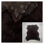 Brown Curly Sheepskin : 5x Piece Shearling Bundle With Suede Reverse (Ref-gh.eol) Bundle 702