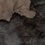 Toscana Grey-Brown : 4x Piece B-Grade Shearling Bundle With Suede Reverse (Ref-gh.eol) Bundle 704