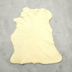 Large Sheepskin Cream : 3x Piece Curly Sheepskin Bundle with Suede Reverse (Ref-gh.eol) Bundle 706