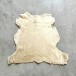 Ironed Sheepskin Cream :12mm, 8x Piece Bundle with Suede Reverse (Ref-gh.eol) Bundle 708