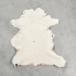 Small Sheepskin Cream : B-Grade Curly Wool 12 x Piece Sheepskin Bundle with Suede Reverse (Ref-gh.eol) Bundle 709 x2