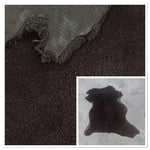UK Sheepskin Brown :14mm Curly Wool 4x Piece Bundle with Suede Reverse (Ref-gh.eol) Bundle 713