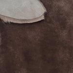 Merino Brown : 12mm Curly Wool 4x Piece Bundle with Suede Reverse (Ref-gh.eol) Bundle 719